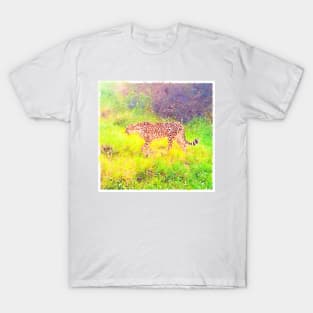 Cheetah Watercolor T-Shirt